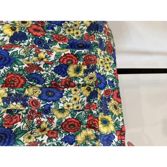 Yves St. Clair Vintage Floral Short Sleeve Blouse 12 - Picture 9 of 9